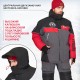 Костюм зимний Alaskan Dakota 2.0 красный/серый/чёрный р.XL