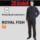 Костюм флисовый Alaskan Royal Fish цв. серый/черный XXL (54-56)