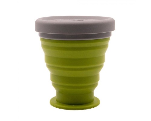 Стакан Tramp силиконовый 200 мл оливковый TRC-126
