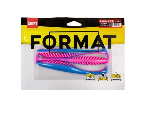 Силиконовая приманка FORMAT PIONEER 150mm (3шт.) цвет F05n